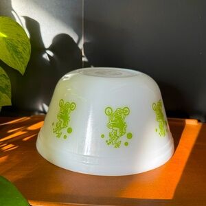 Vintage Federal Glass Circus Bowl 🎪 🤡